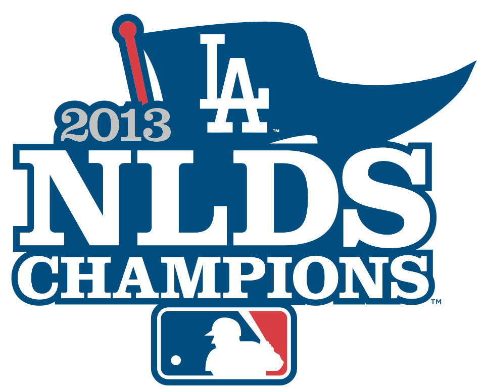 Los Angeles Dodgers 2013 Champion Logo 01 vinyl decal